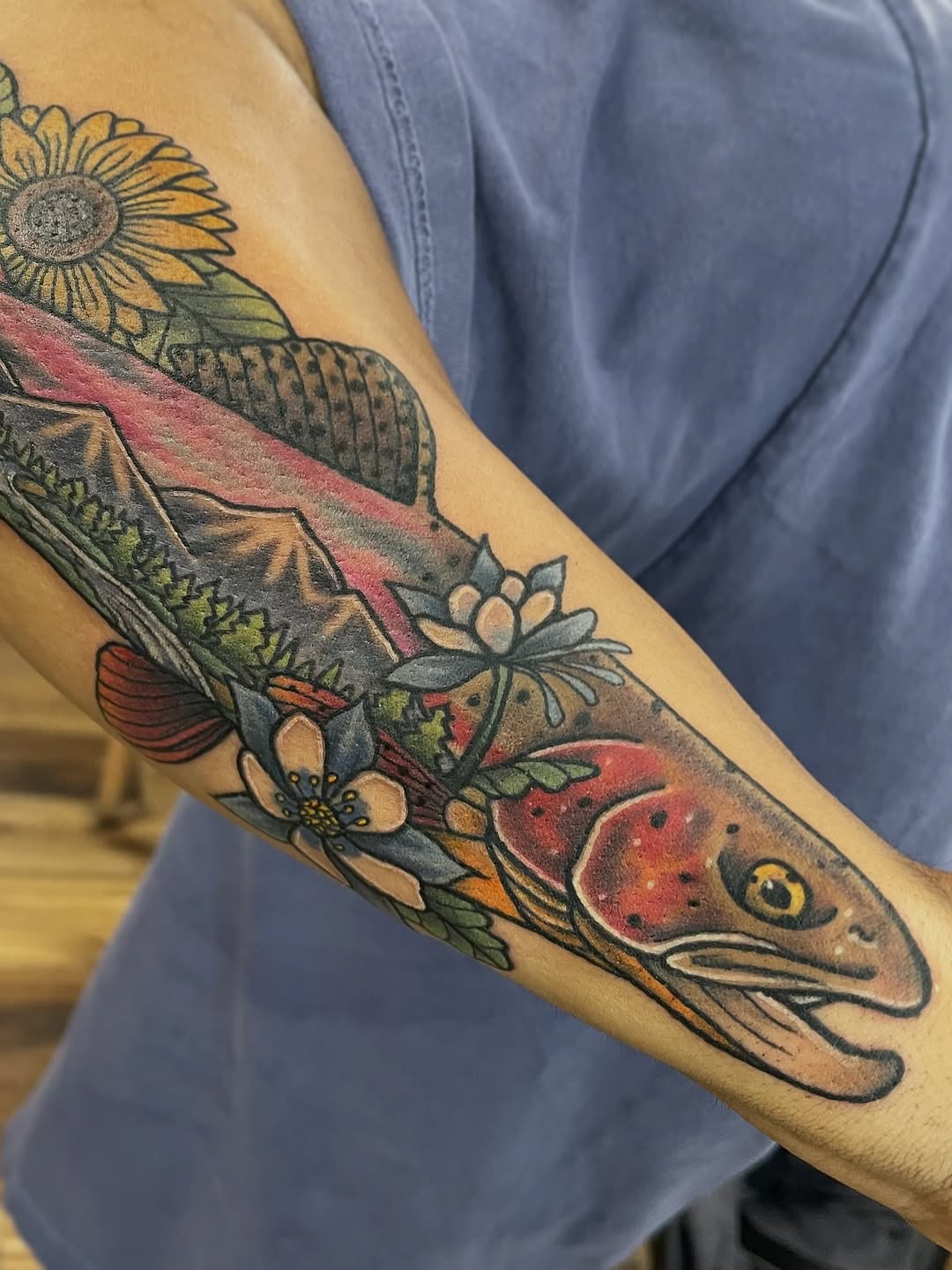 Tattoo by @ajmcguiretattoos β new_school