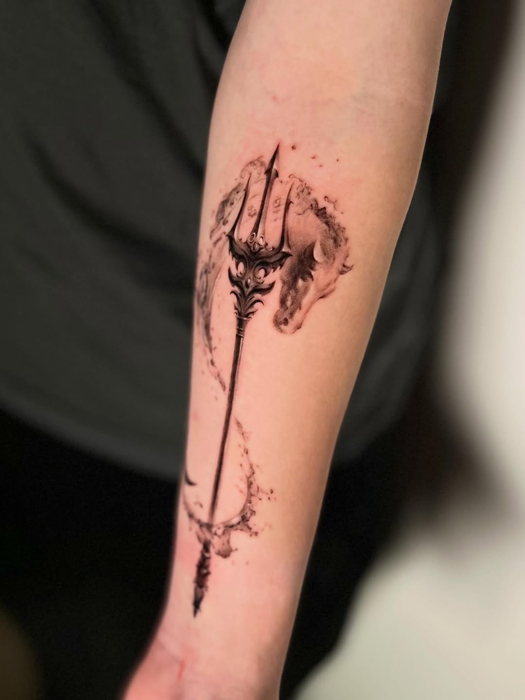 Tattoo by @ink.qing_ — black_and_grey, realism