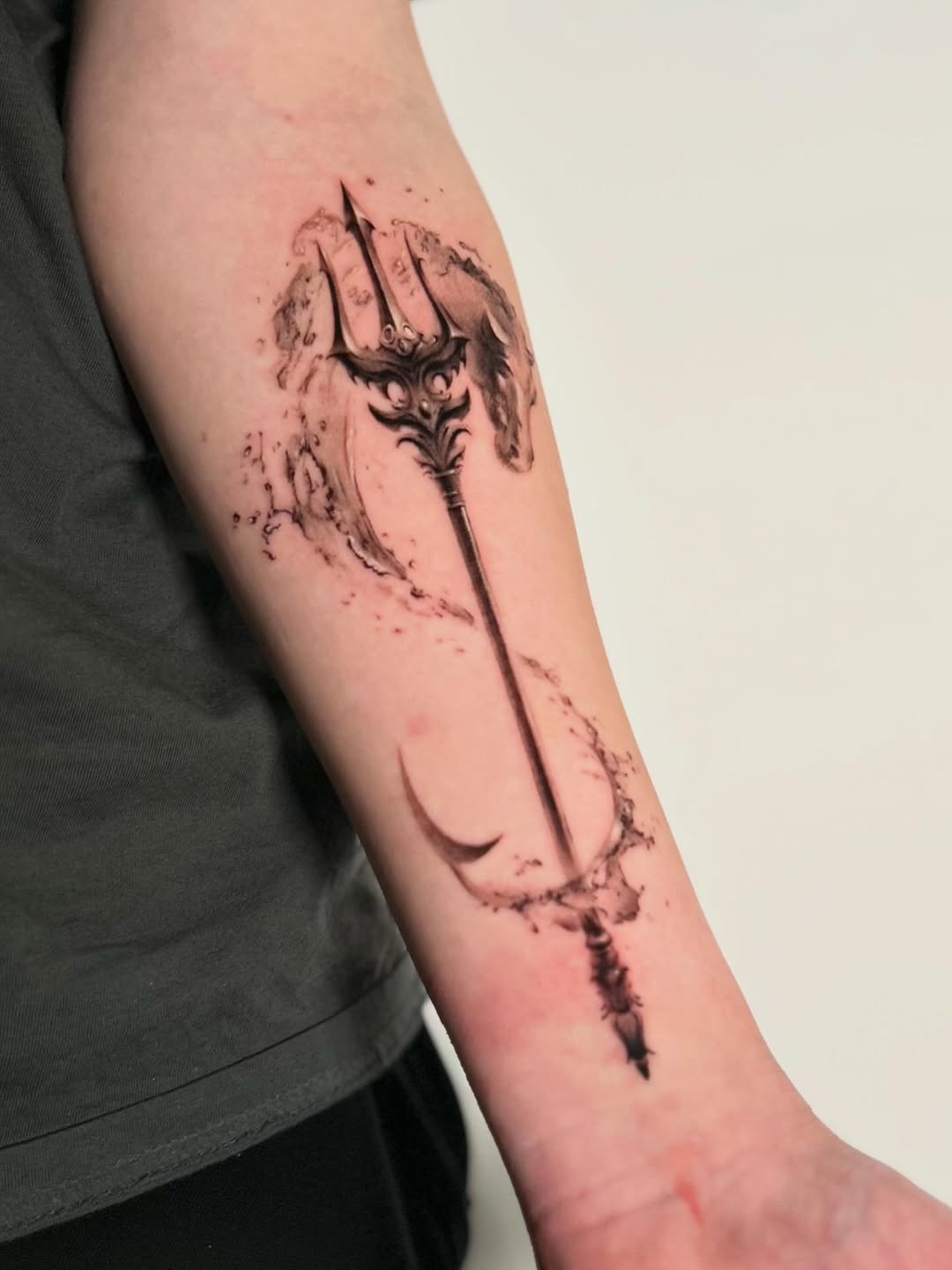 Tattoo by @ink.qing_ — black_and_grey, realism