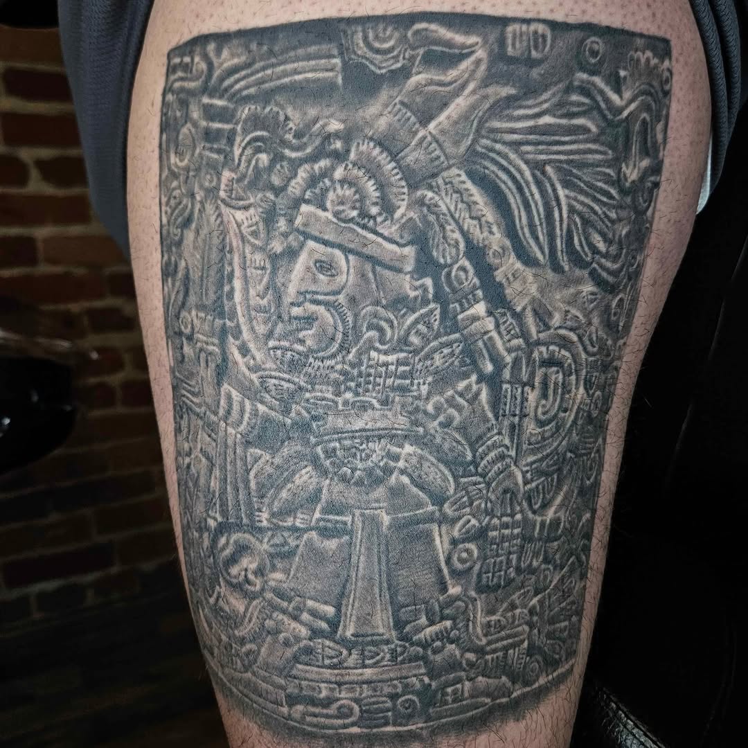Tattoo by @withencroft_tattoos โ realism, black_and_grey