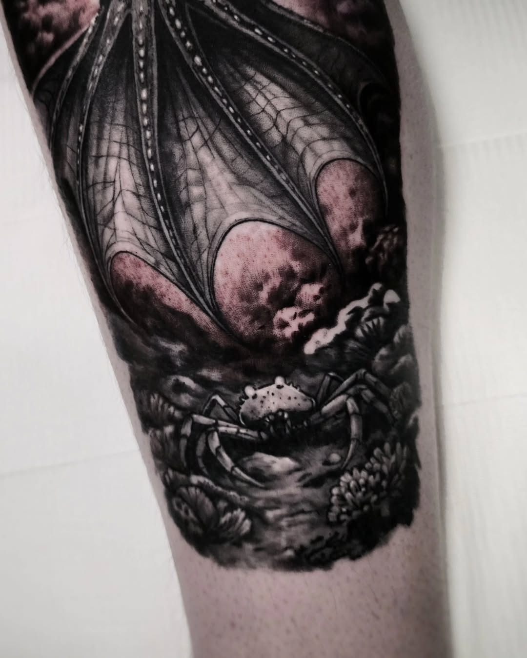 Tattoo by @zombrietattoos — dark_realism, illustrative