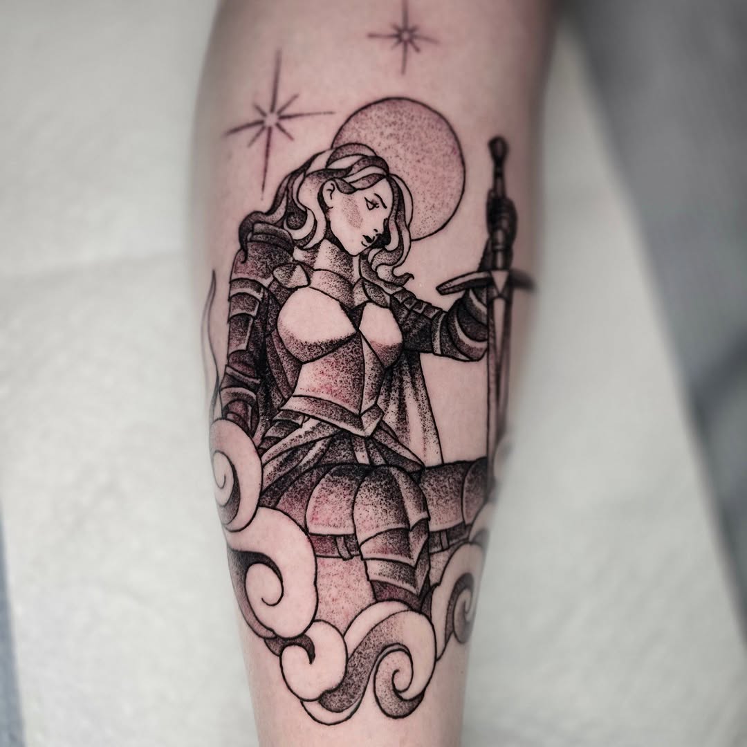 Tattoo by @adisontattoos โ dotwork, black_and_grey
