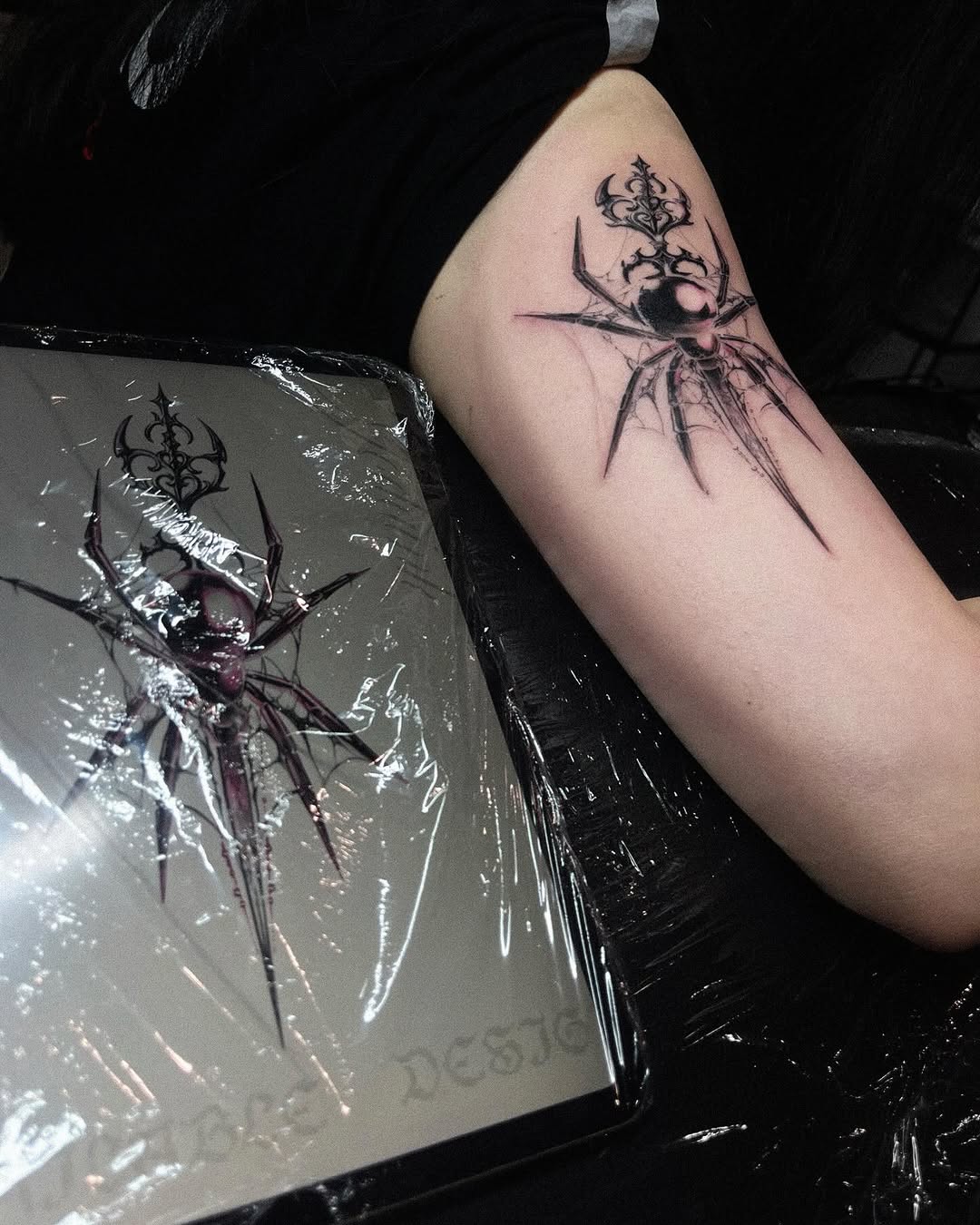 Tattoo by @yoda_ink β blackwork, ornamental