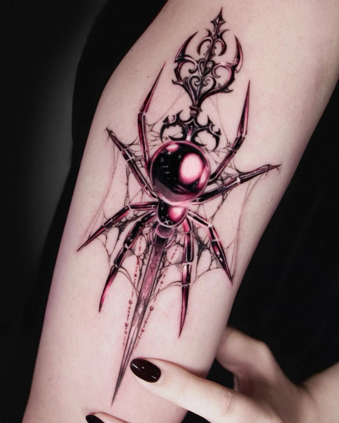 Tattoo by @yoda_ink β realism, blackwork