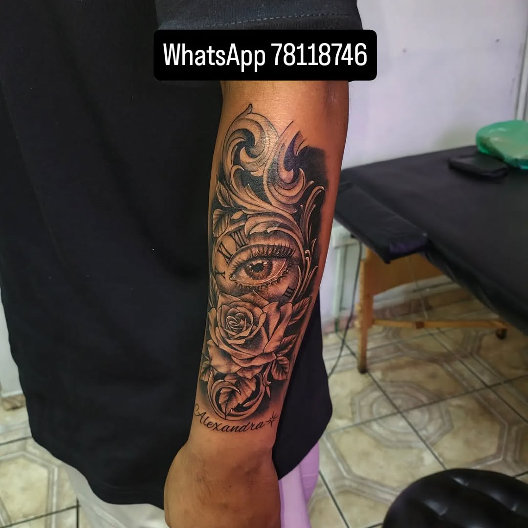 Tattoo by @ink_addiction_art — black_and_grey, realism