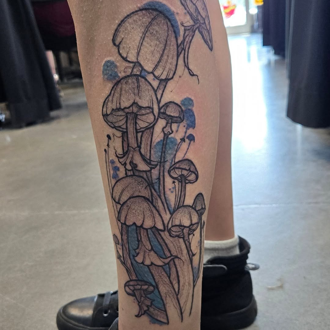 Tattoo by @jetblackninja_tattoo — black_and_grey