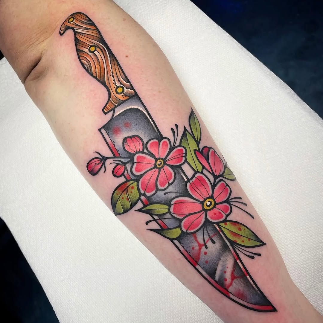 Tattoo by @customtattoosbymark — american_traditional