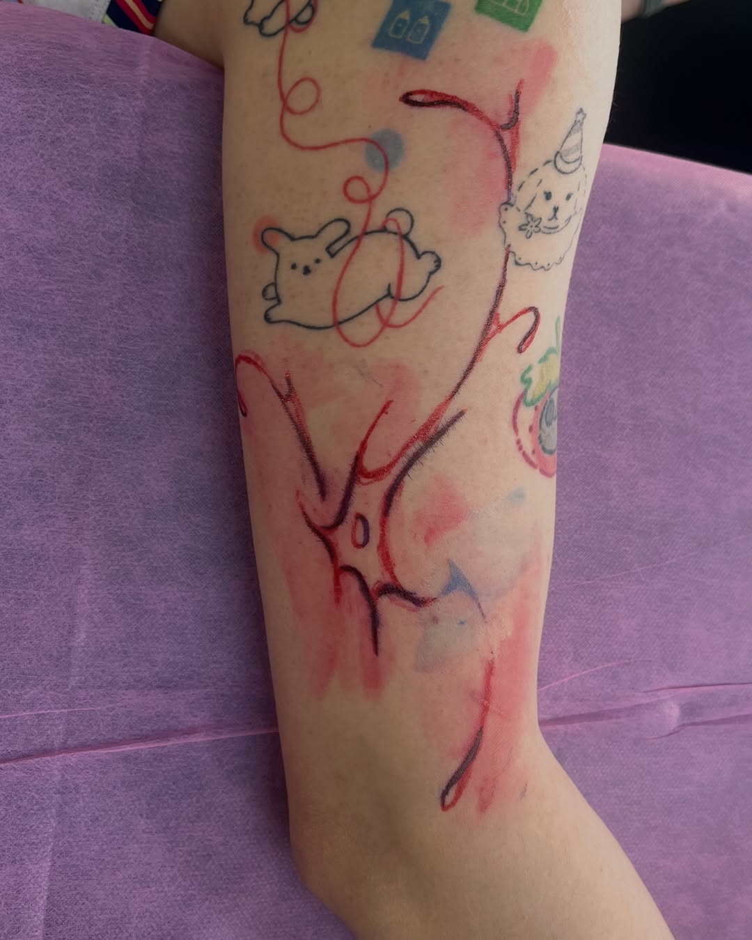 Tattoo by @softtissuetattoo — sketch