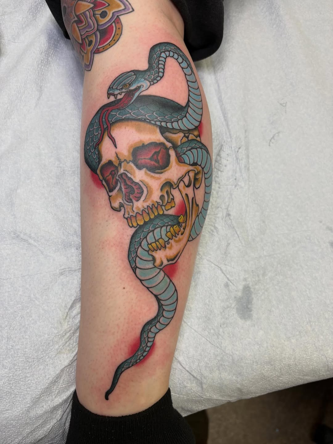 Tattoo by @jakobristau — american_traditional, illustrative