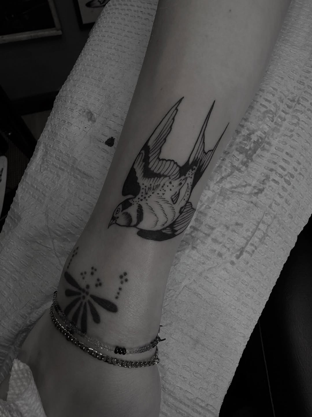 Tattoo by @joekhay — illustrative, black_and_grey