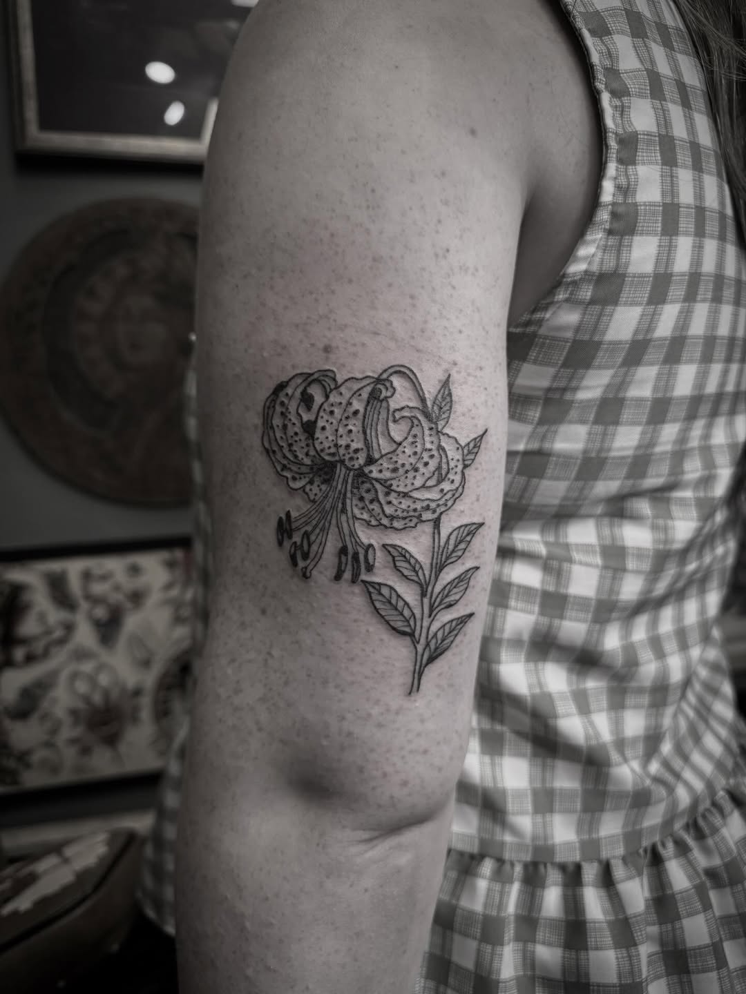 Tattoo by @joekhay — illustrative, black_and_grey