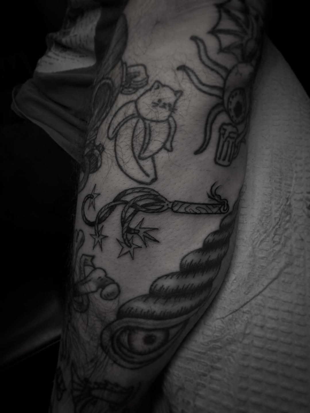 Tattoo by @joekhay — american_traditional, illustrative