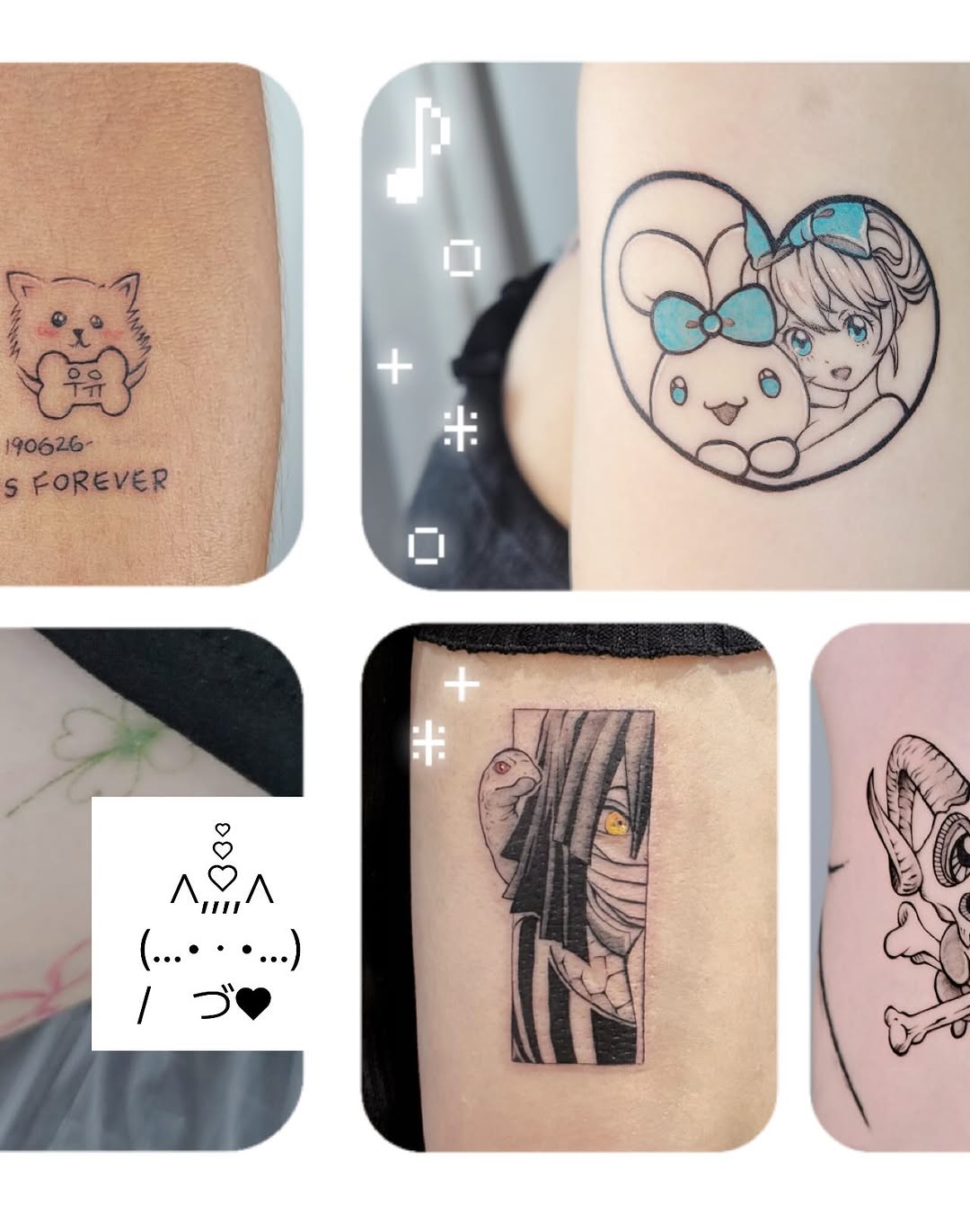 Tattoo by @yun.maeng_ttt — anime, fine_line