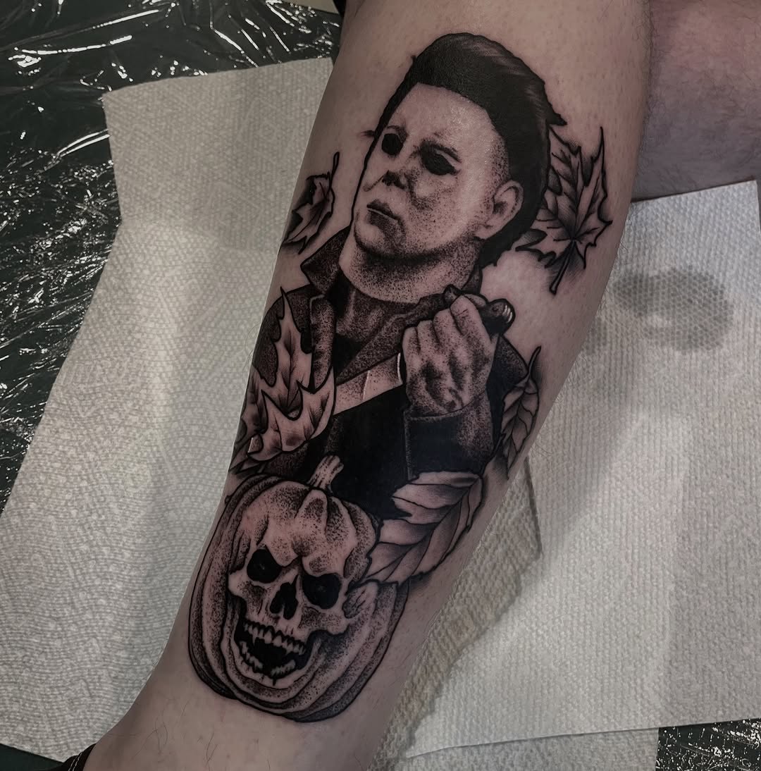 Tattoo by @ianspong — realism, black_and_grey