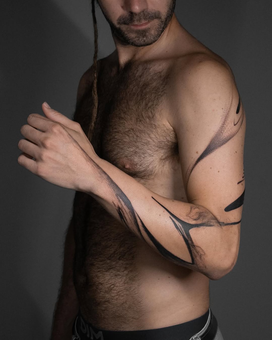 Tattoo by @pietromoleti — blackwork