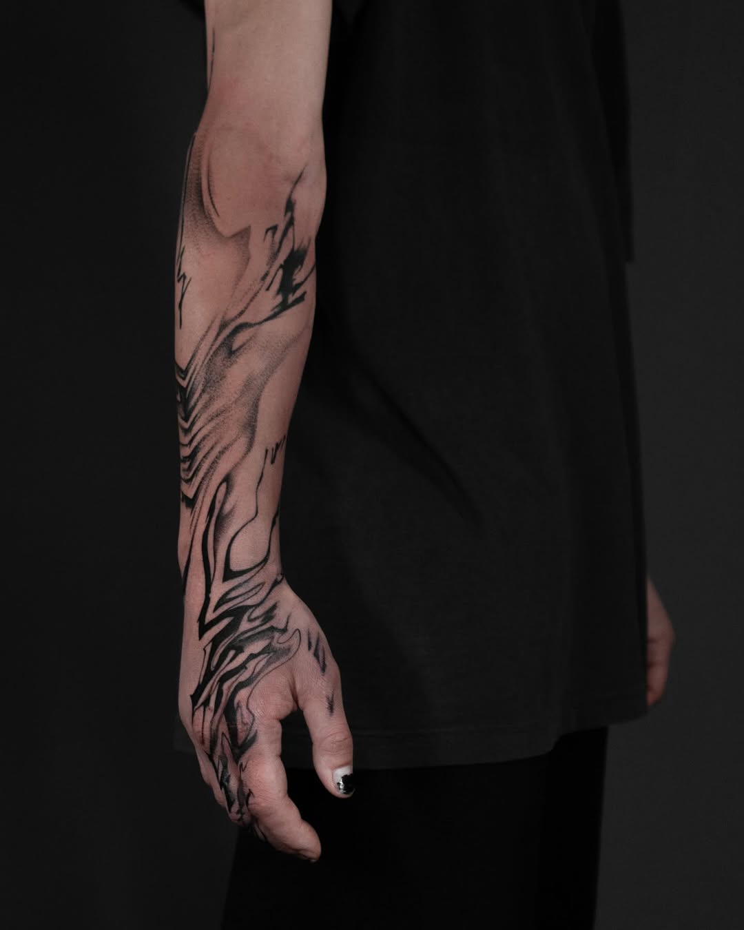 Tattoo by @pietromoleti — blackwork