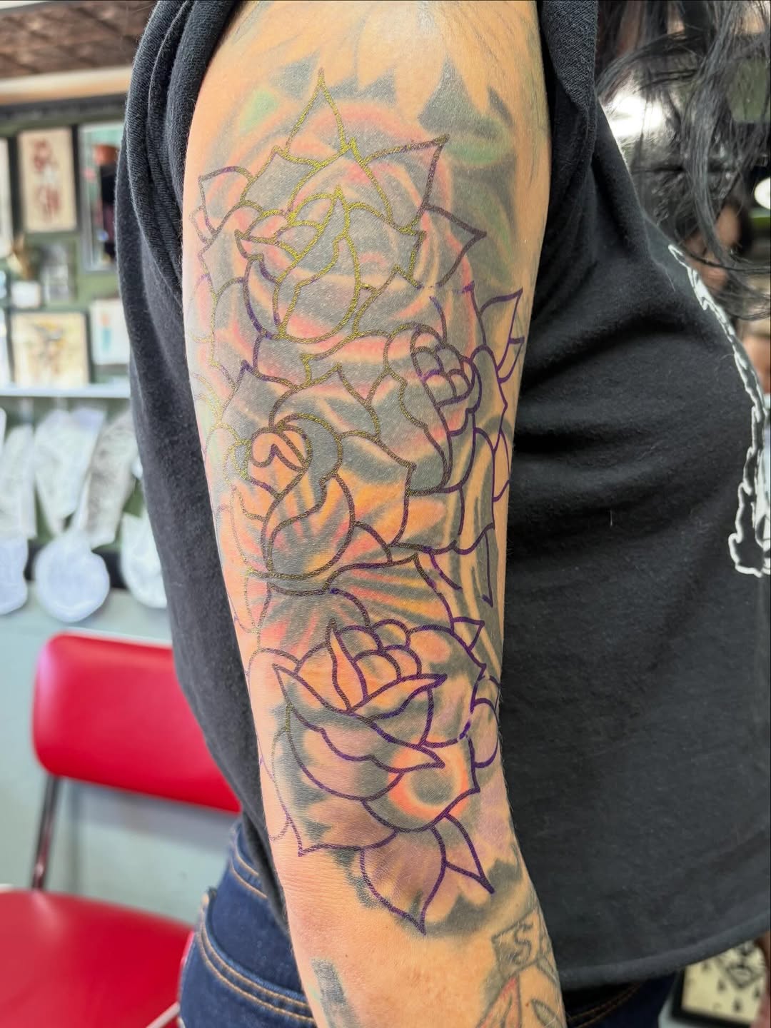 Tattoo by @steamedhamztattoo — black_and_grey, realism