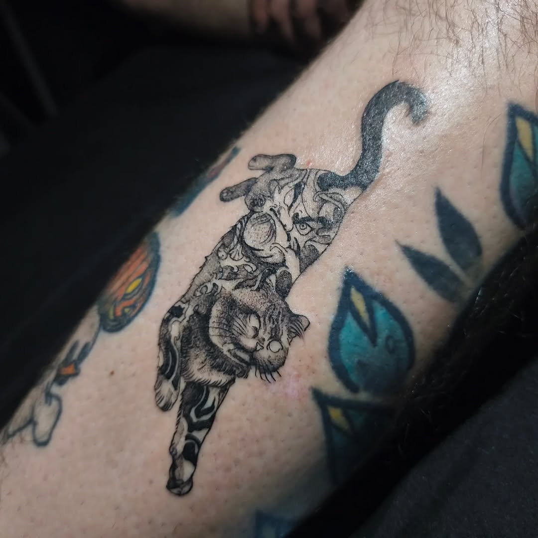 Tattoo by @mello_blue_tatto0 — realism, black_and_grey