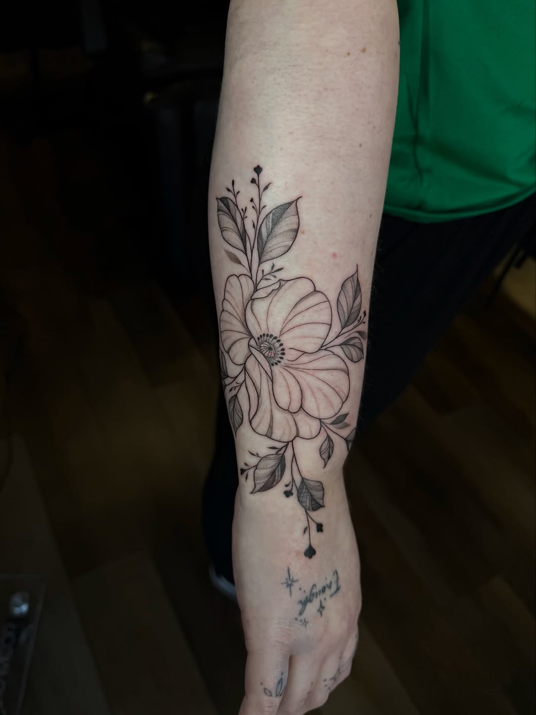 Tattoo by @inkpriscilla — fine_line, black_and_grey