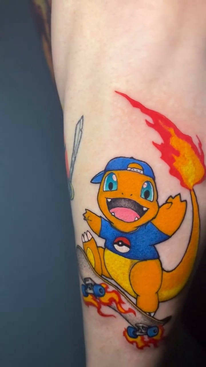 Tattoo by @briscoeartandtattoo — anime, new_school