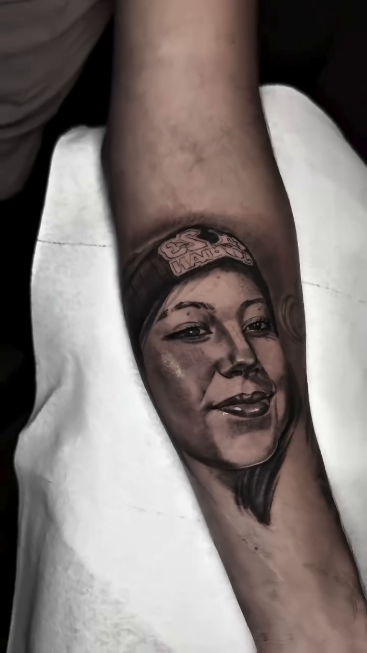 Tattoo by @redeemedkingtattoos โ realism, black_and_grey