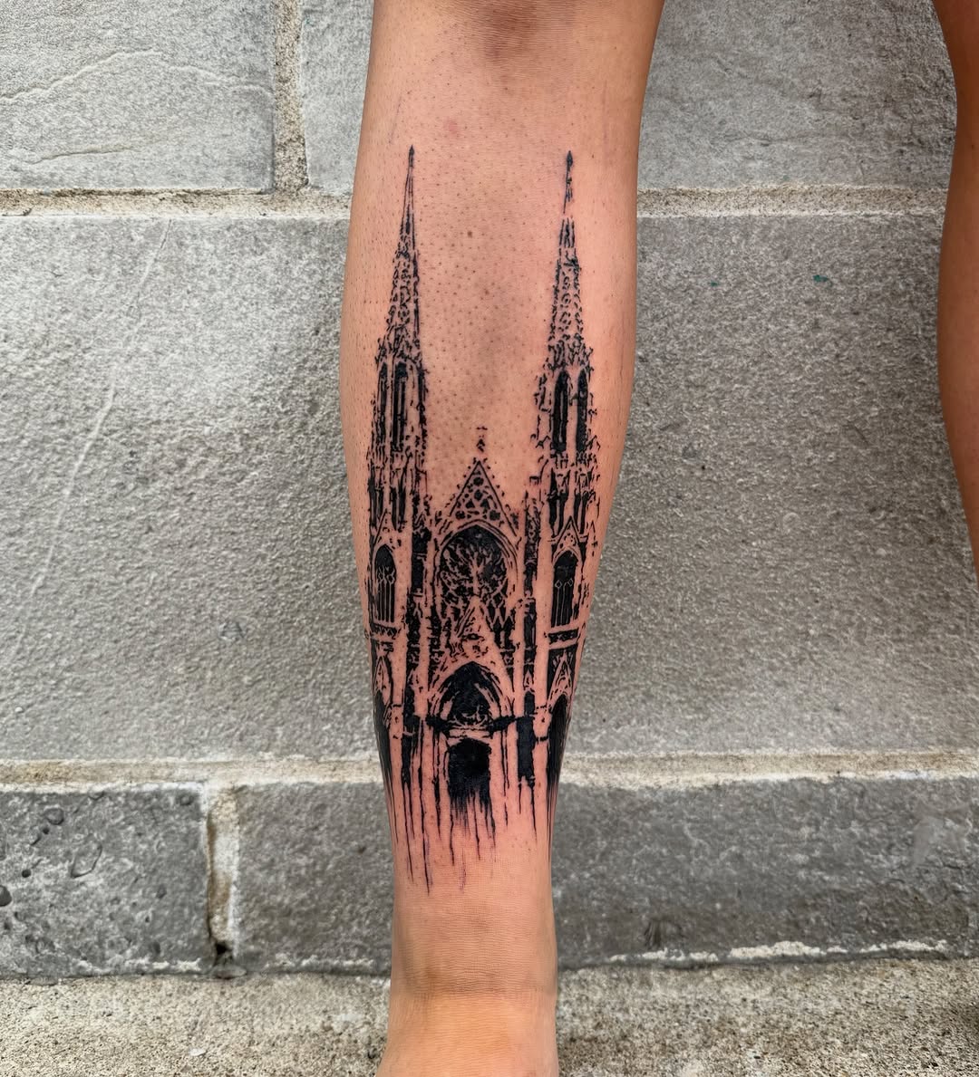 Tattoo by @lucidimprints_tattoo โ blackwork, illustrative