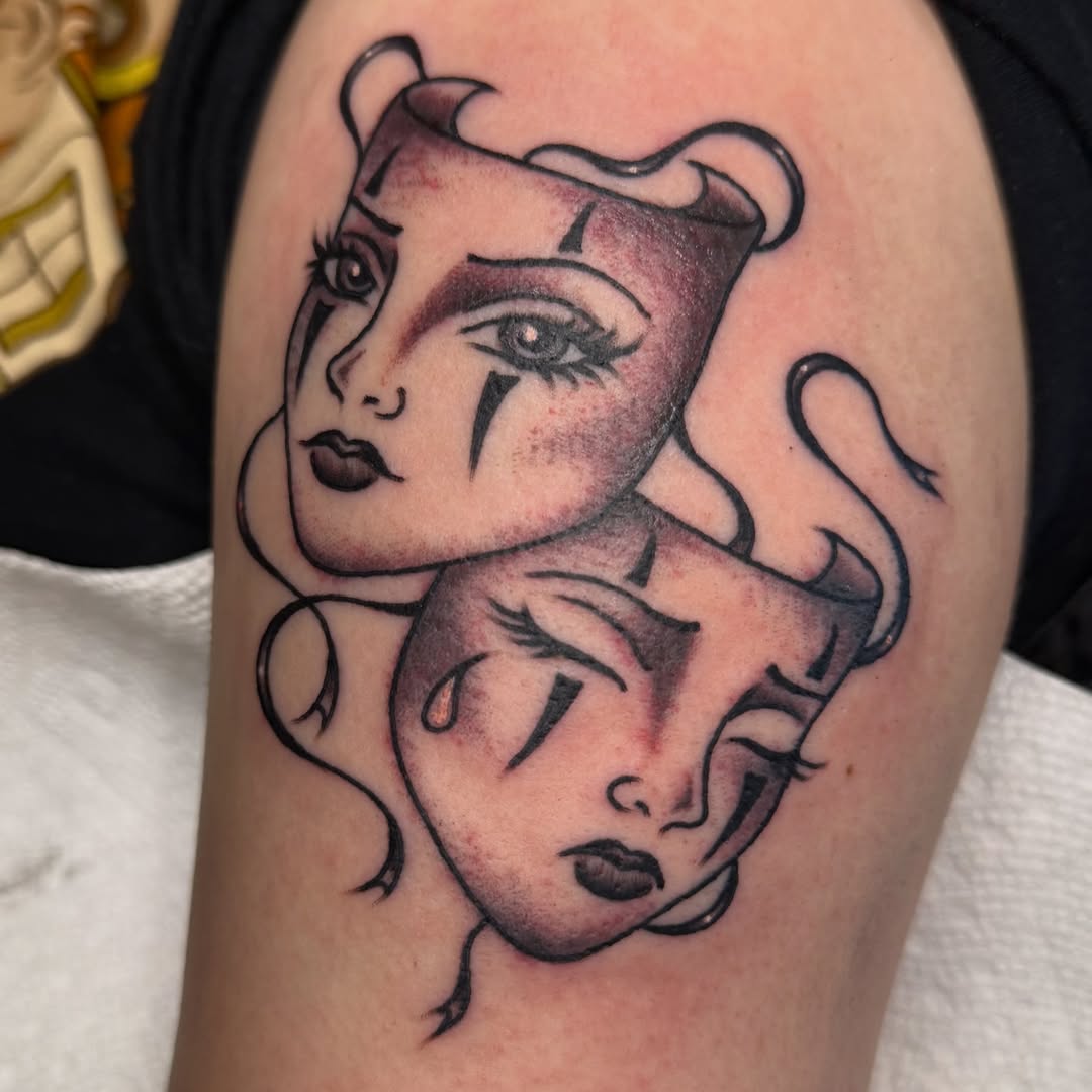 Tattoo by @kkstattoos — neo_traditional, black_and_grey