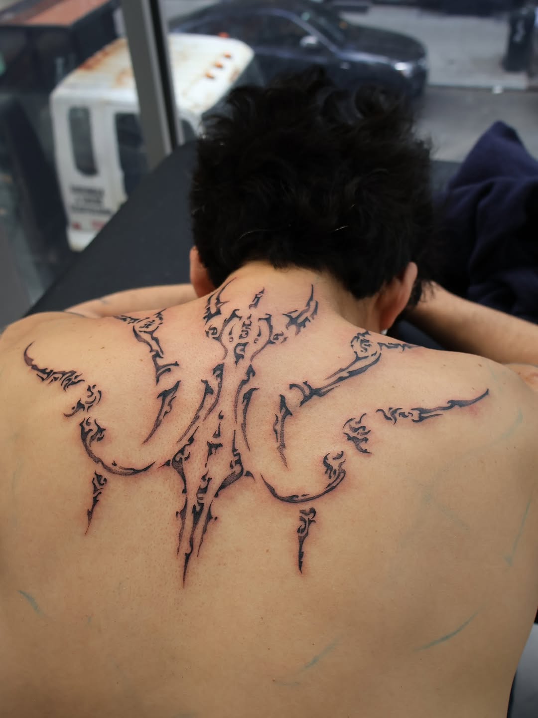 Tattoo by @zarmina_tattoo — blackwork