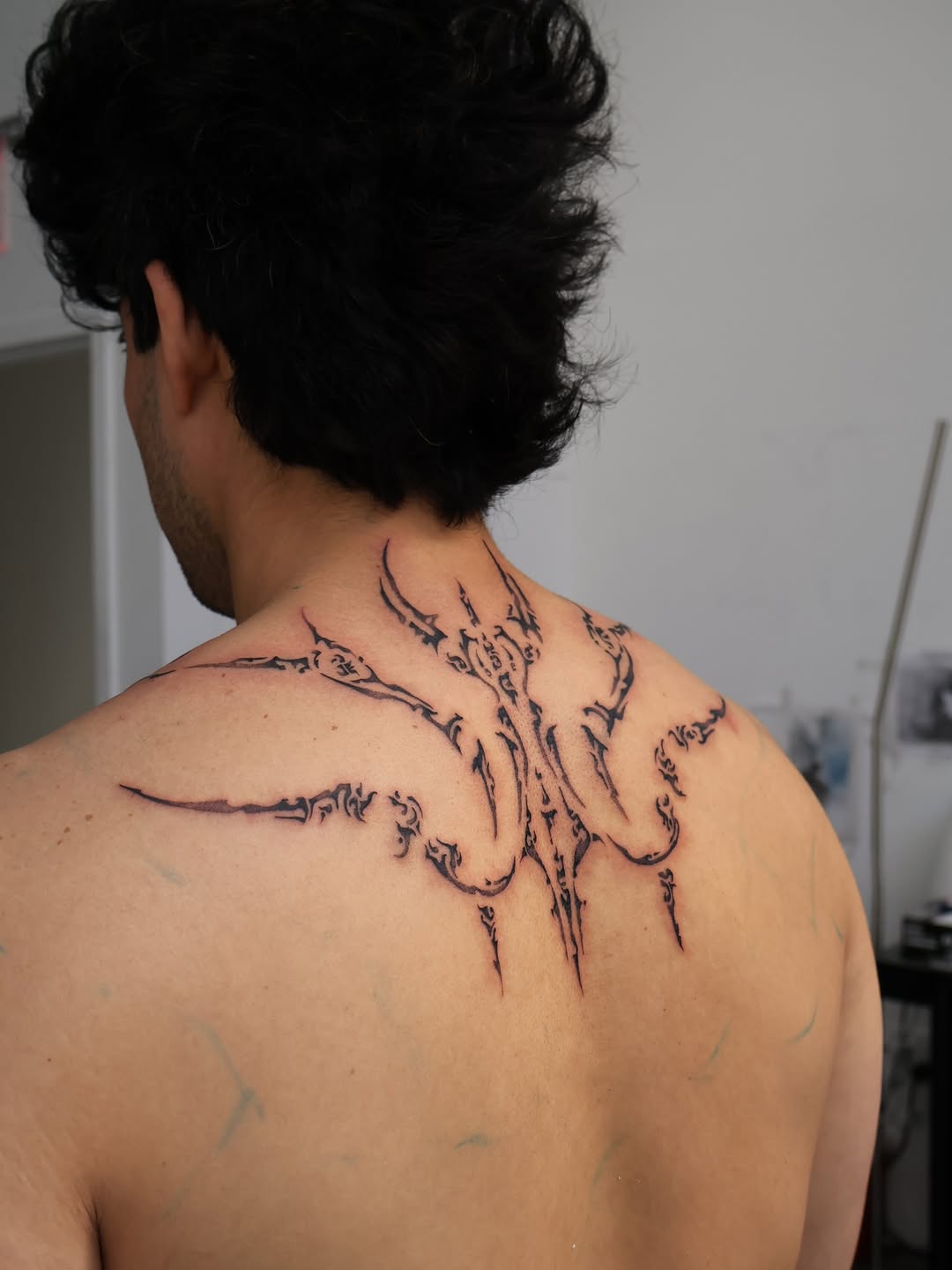 Tattoo by @zarmina_tattoo — blackwork