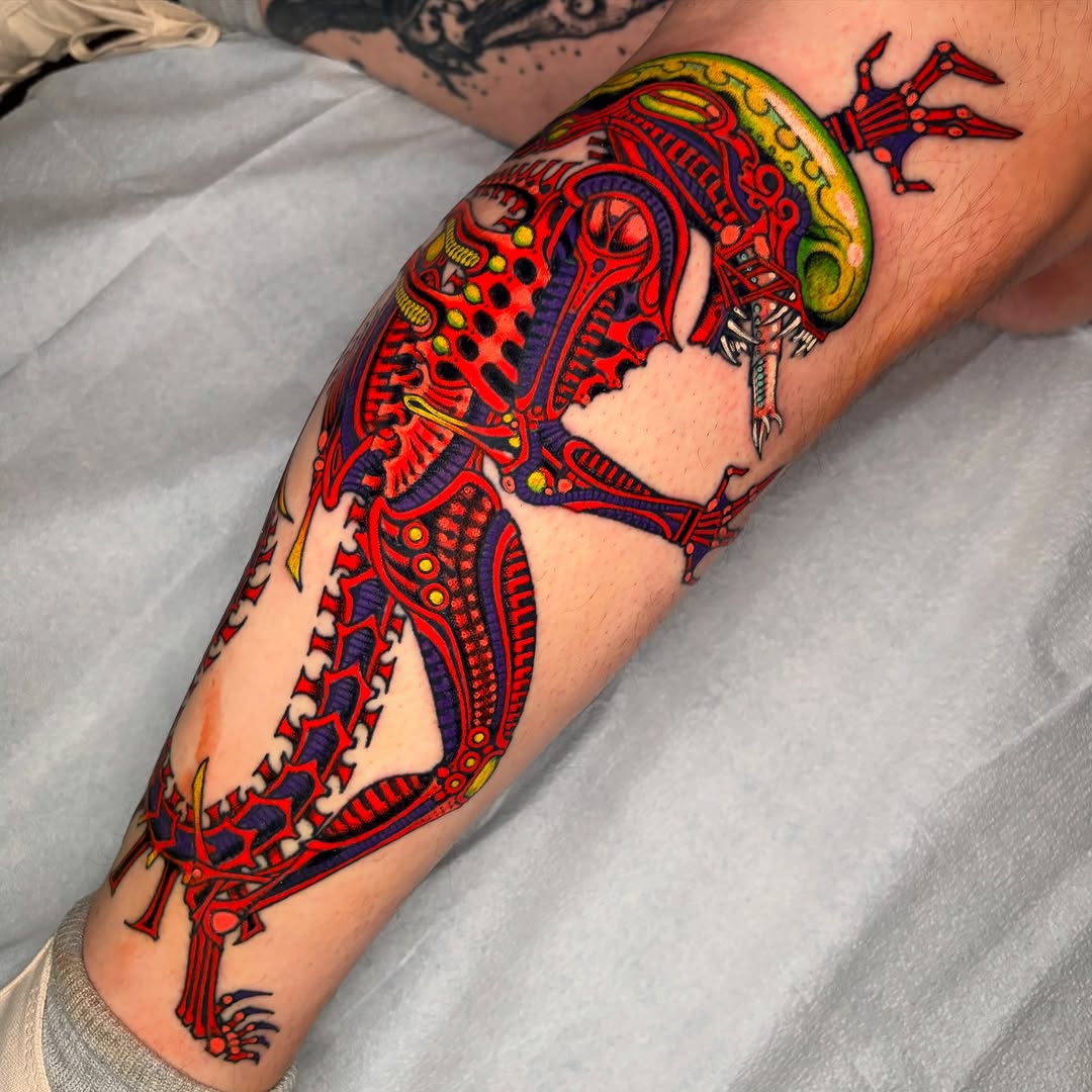 Tattoo by @nickhetzel — new_school