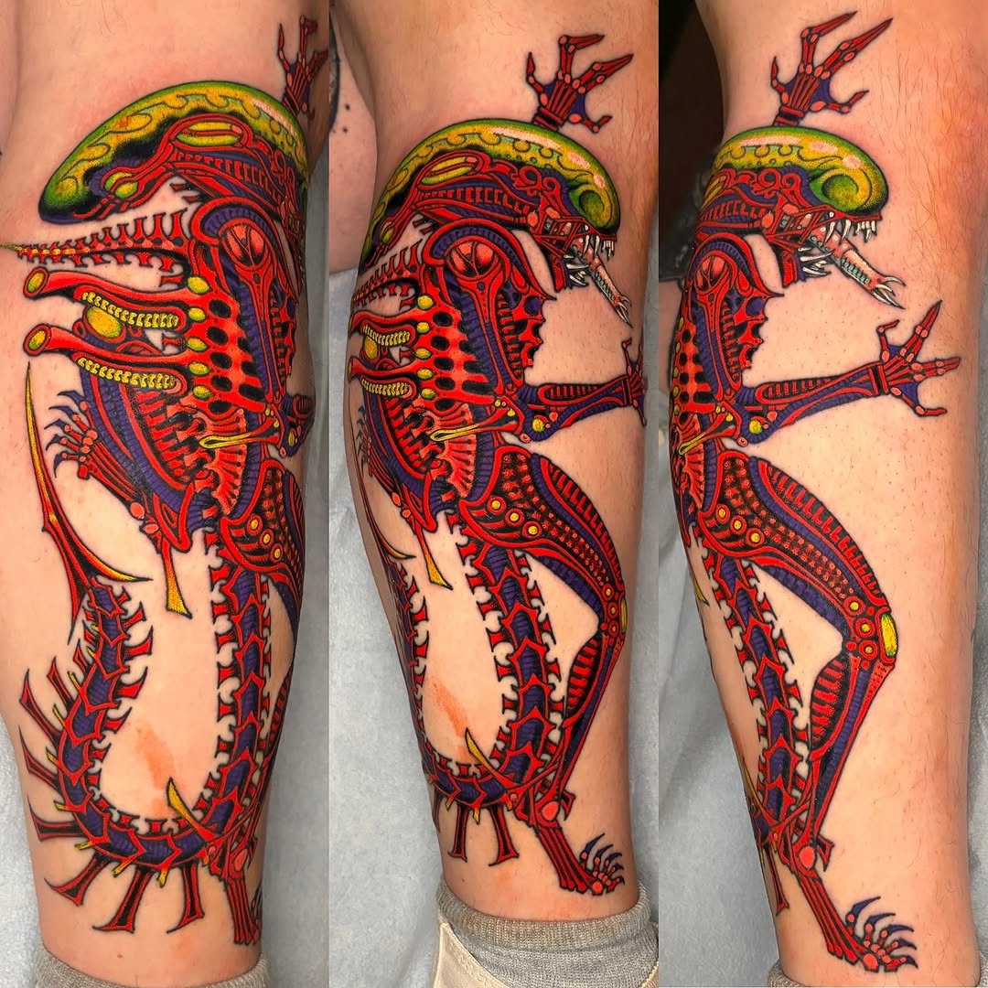 Tattoo by @nickhetzel — new_school