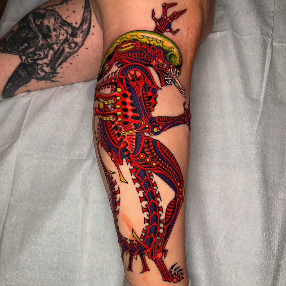 Tattoo by @nickhetzel — new_school