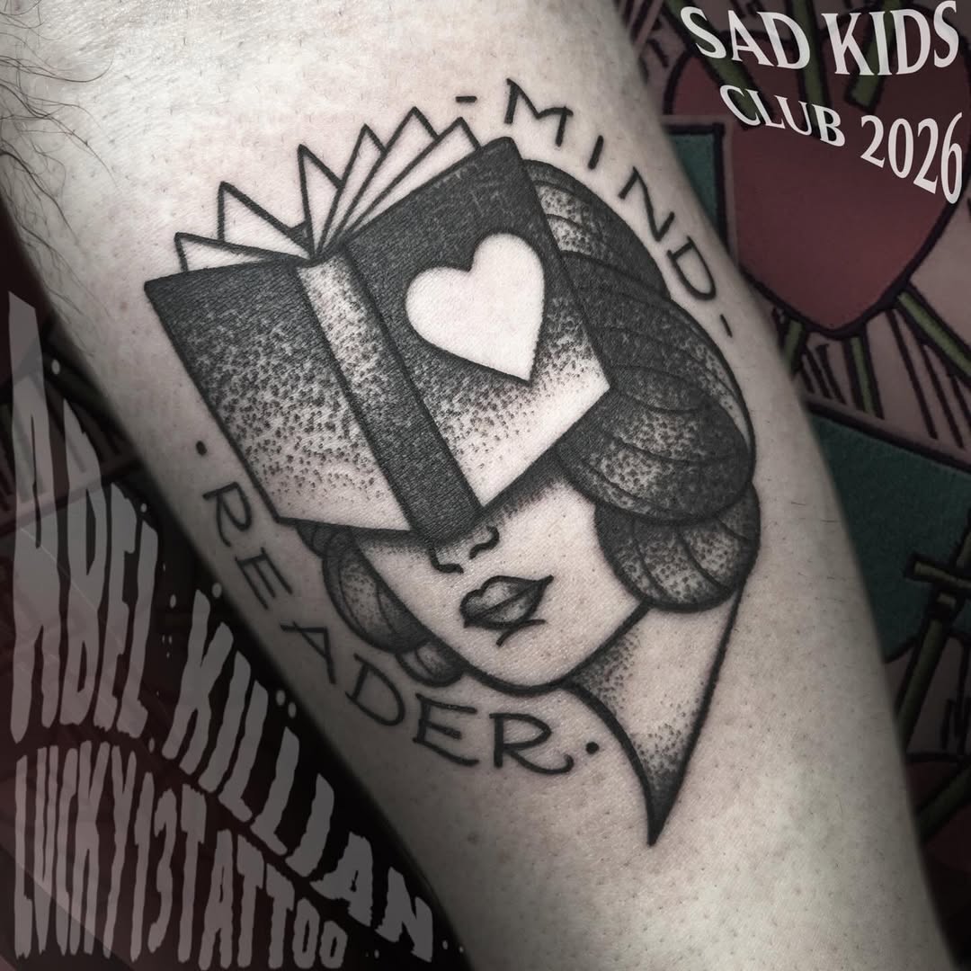 Tattoo by @tattooabel — black_and_grey, lettering_script