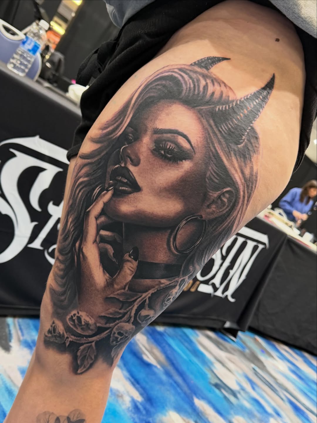 Tattoo by @bbz.ink β realism, black_and_grey