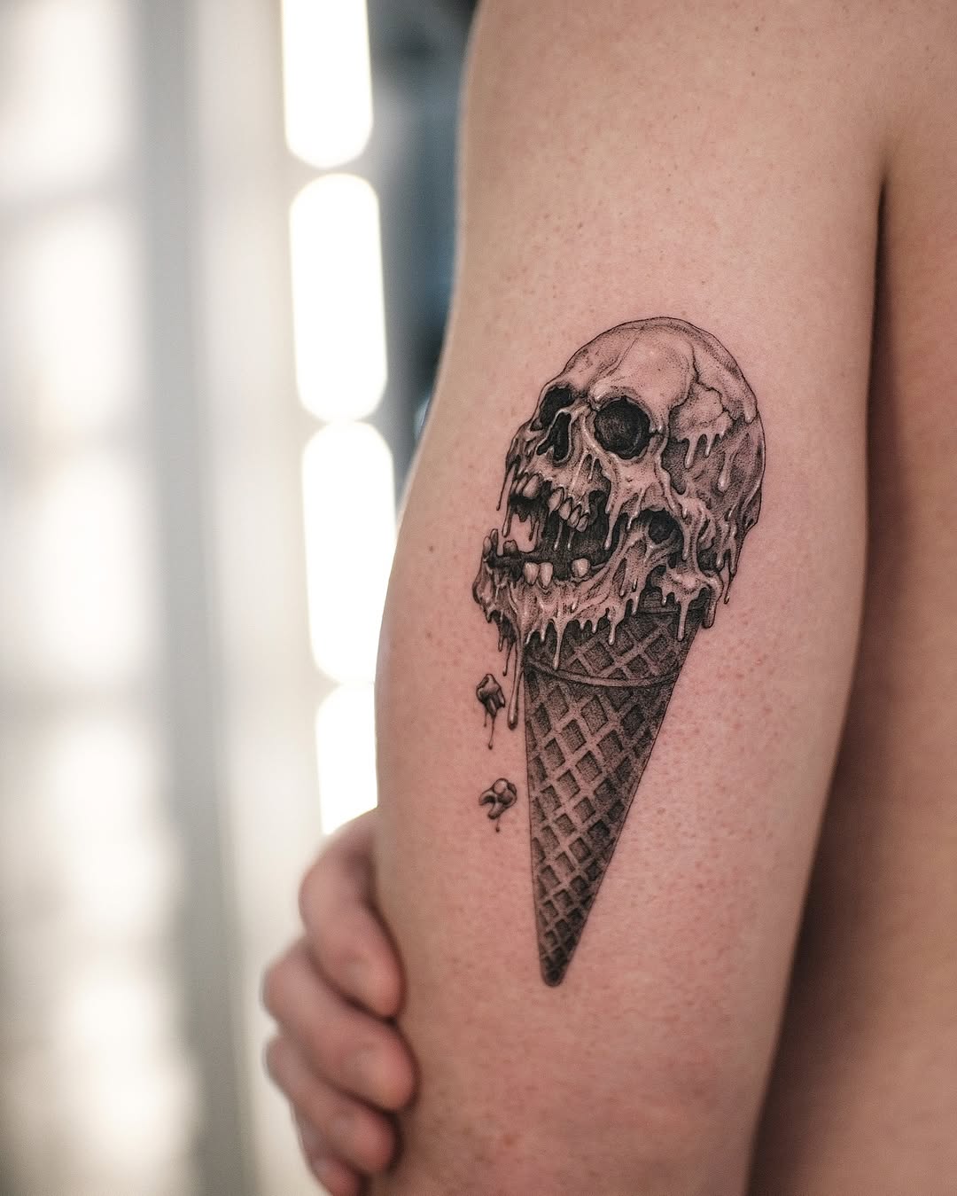 Tattoo by @zeke.tattoo — realism, dark_realism