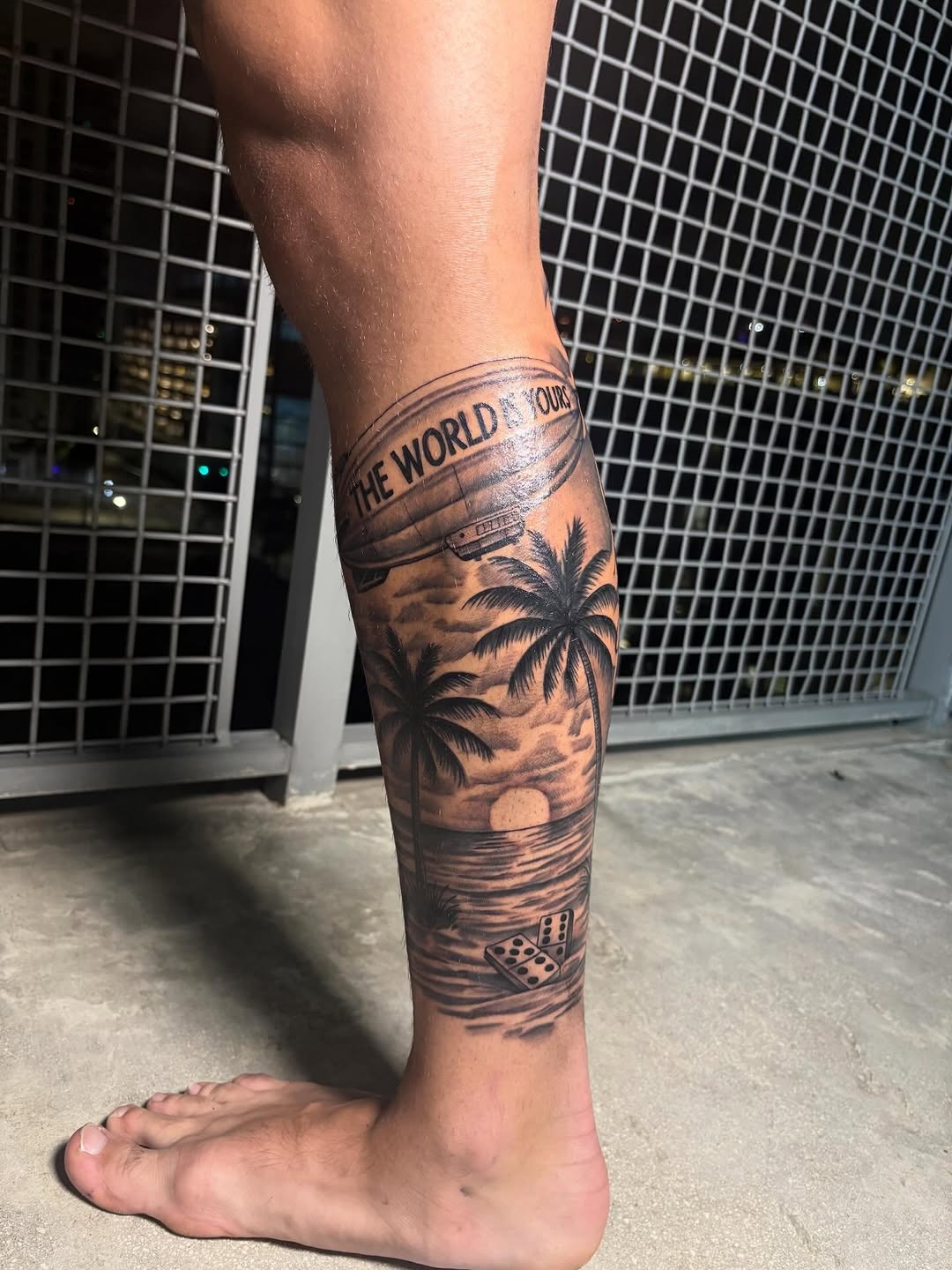 Tattoo by @n0face.j — realism, lettering_script