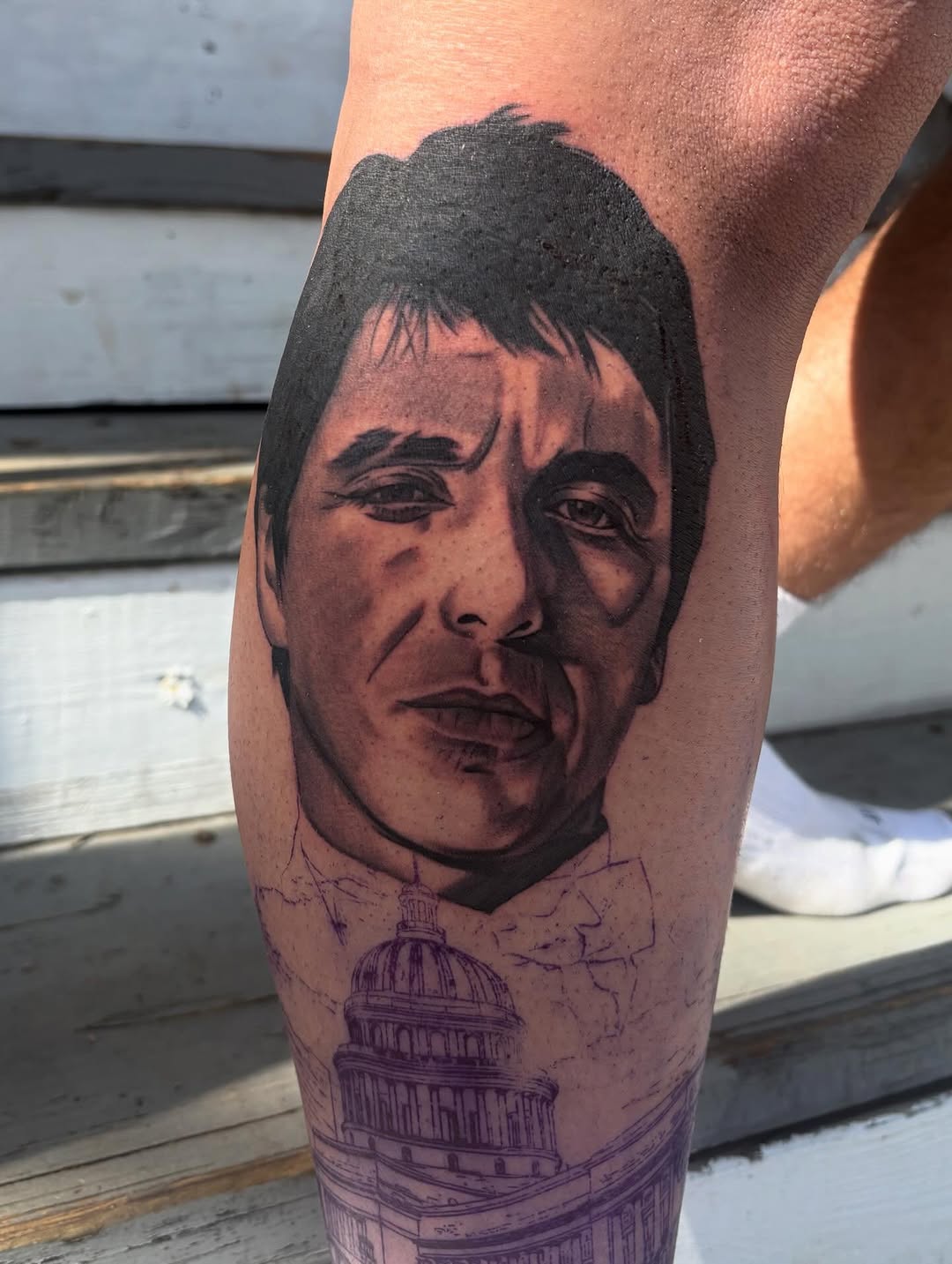 Tattoo by @n0face.j — realism, black_and_grey