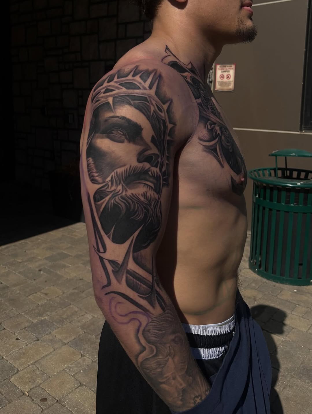 Tattoo by @n0face.j — realism, black_and_grey