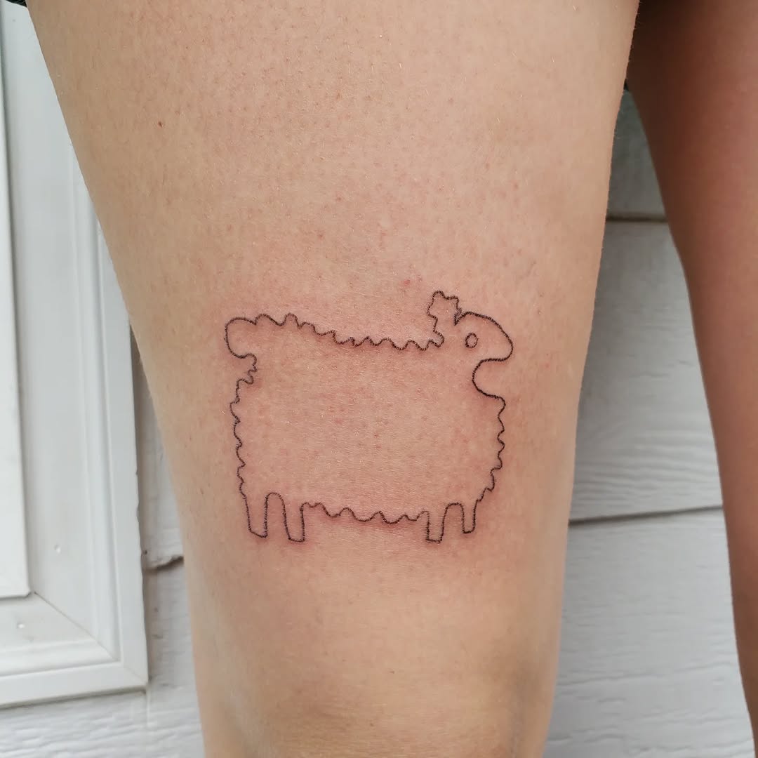 Tattoo by @sticky.geranium.tattoos — fine_line