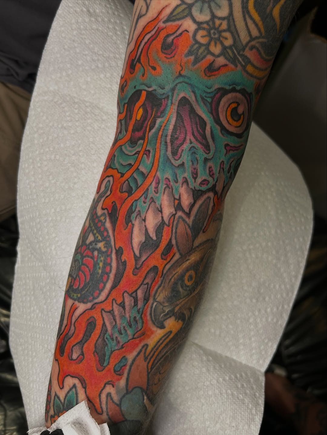 Tattoo by @craiggardyan — neo_traditional, trash_polka