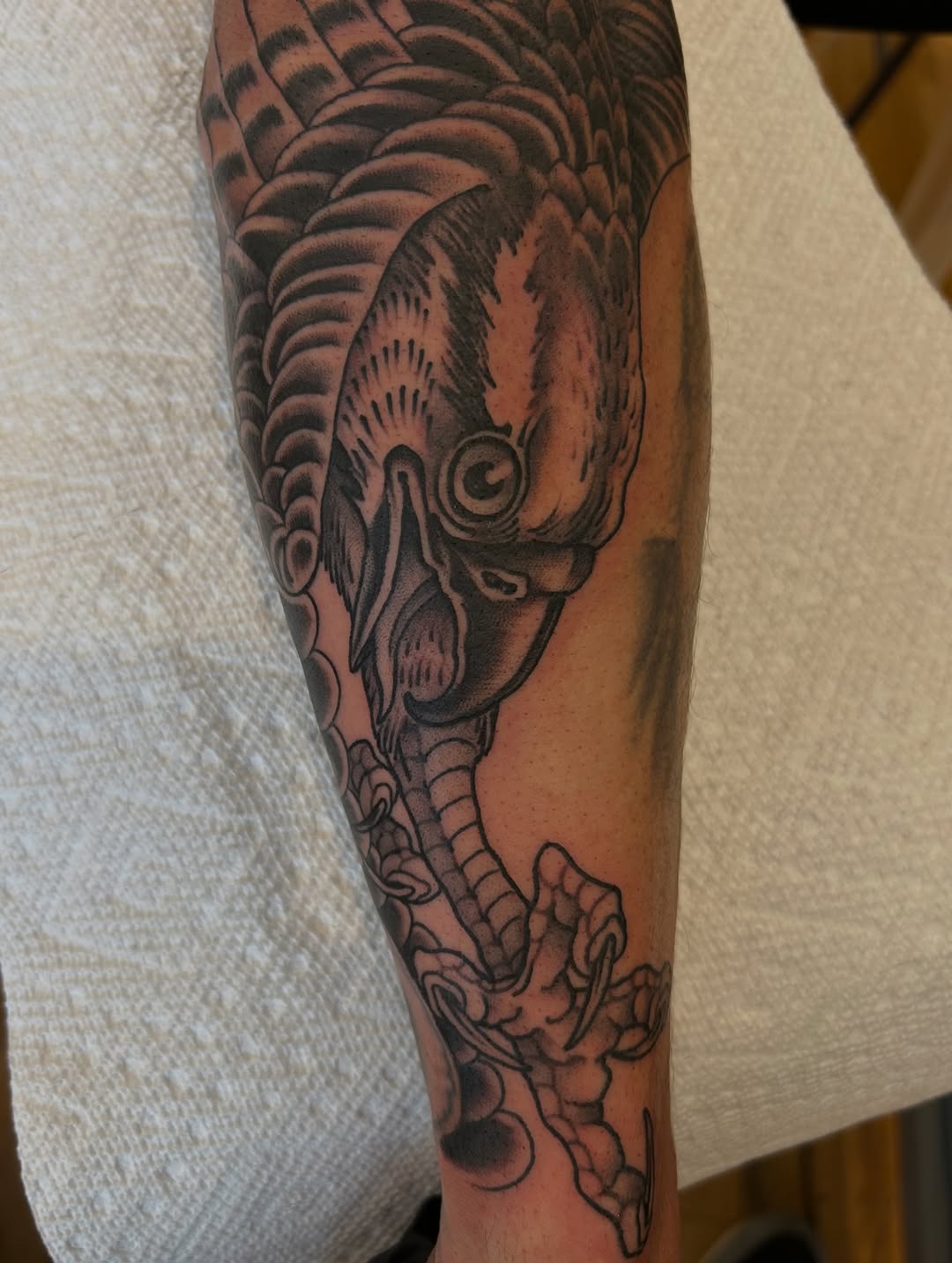 Tattoo by @craiggardyan — japanese_irezumi, black_and_grey
