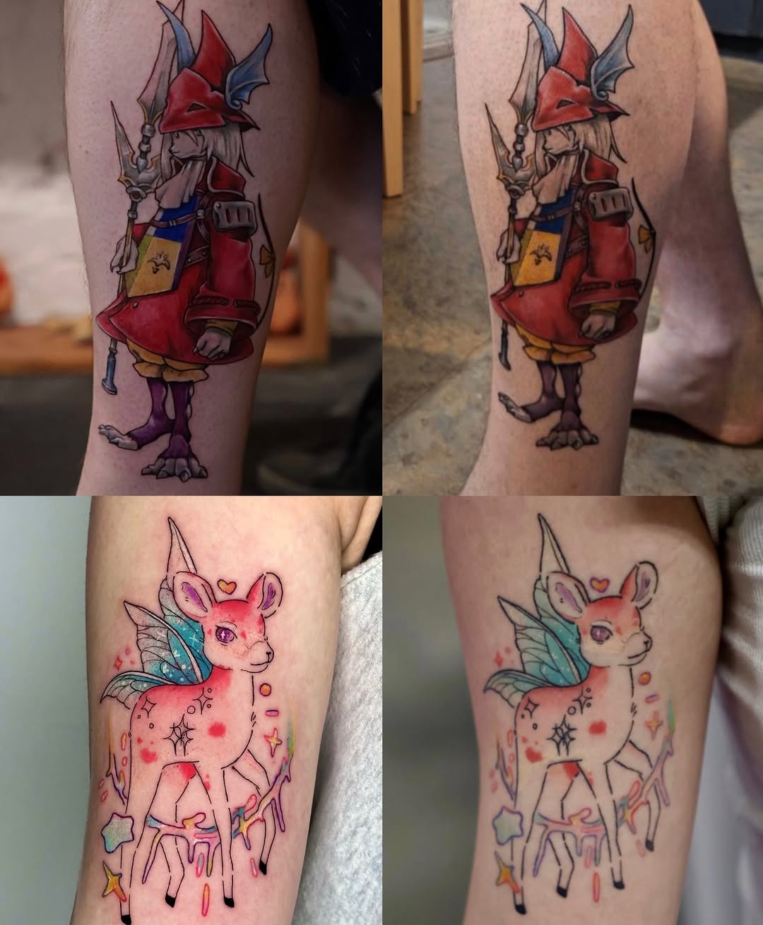 Tattoo by @rihantattoo — anime, new_school