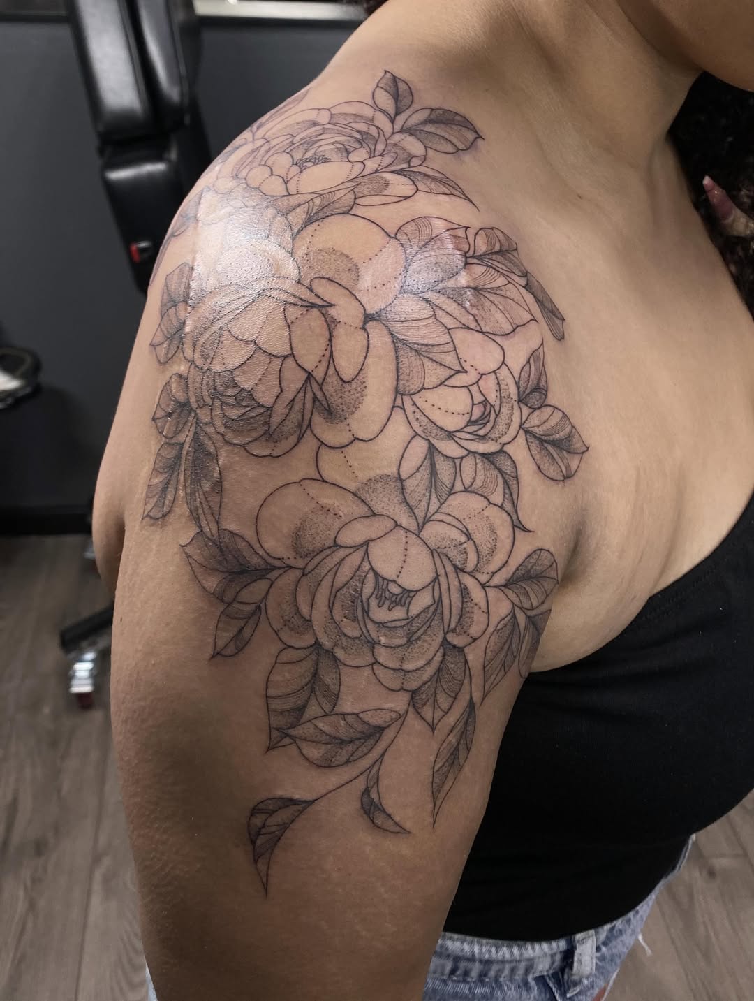 Tattoo by @tattoofiendclub — fine_line, dotwork