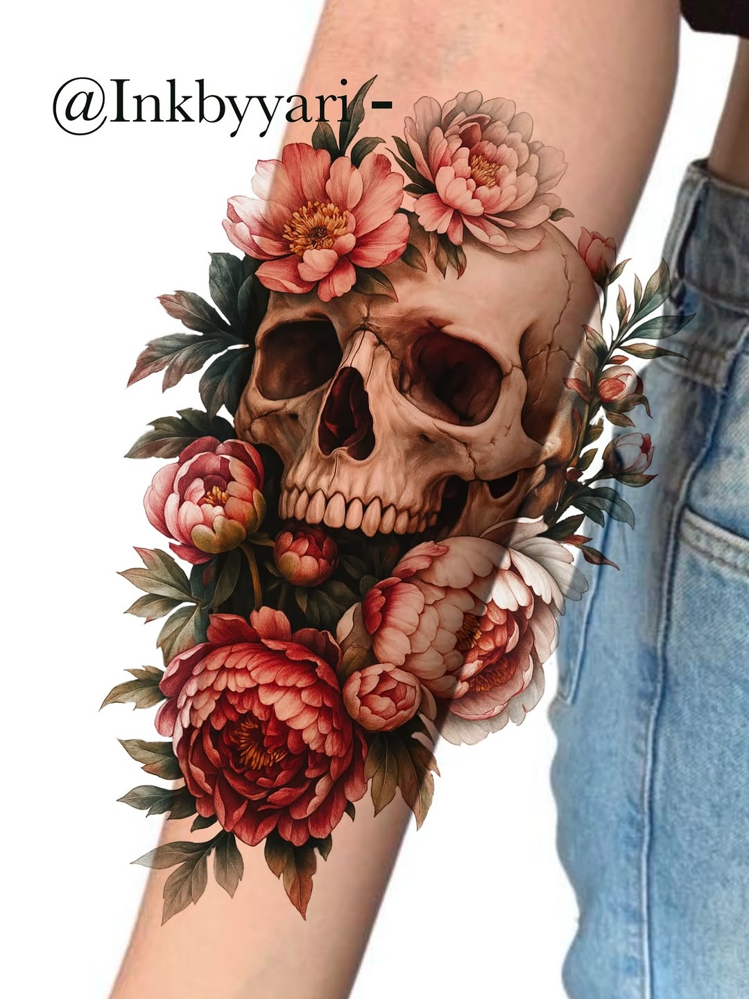 Tattoo by @inkbyyari — realism, black_and_grey