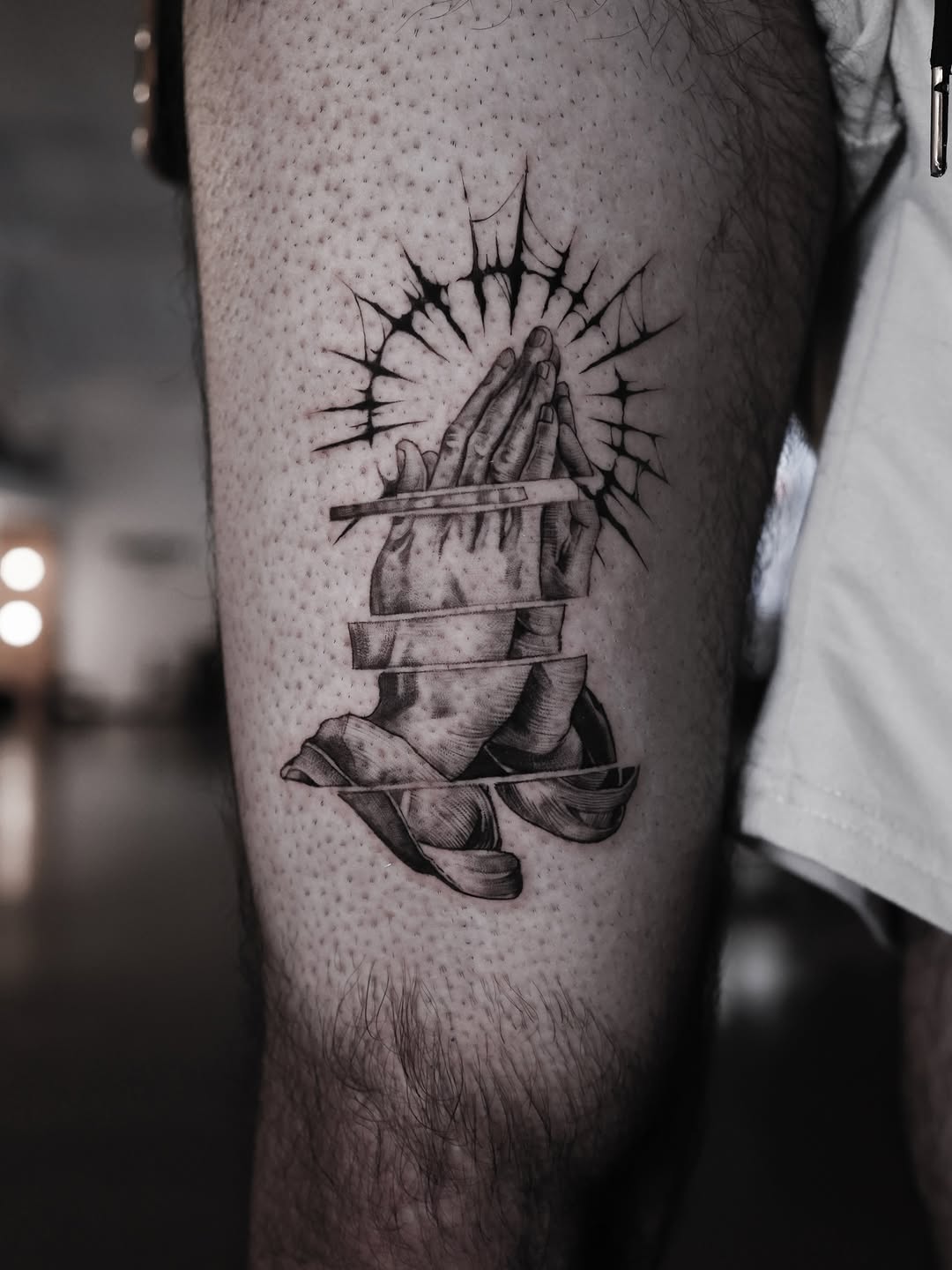 Tattoo by @zk.ink — realism, black_and_grey