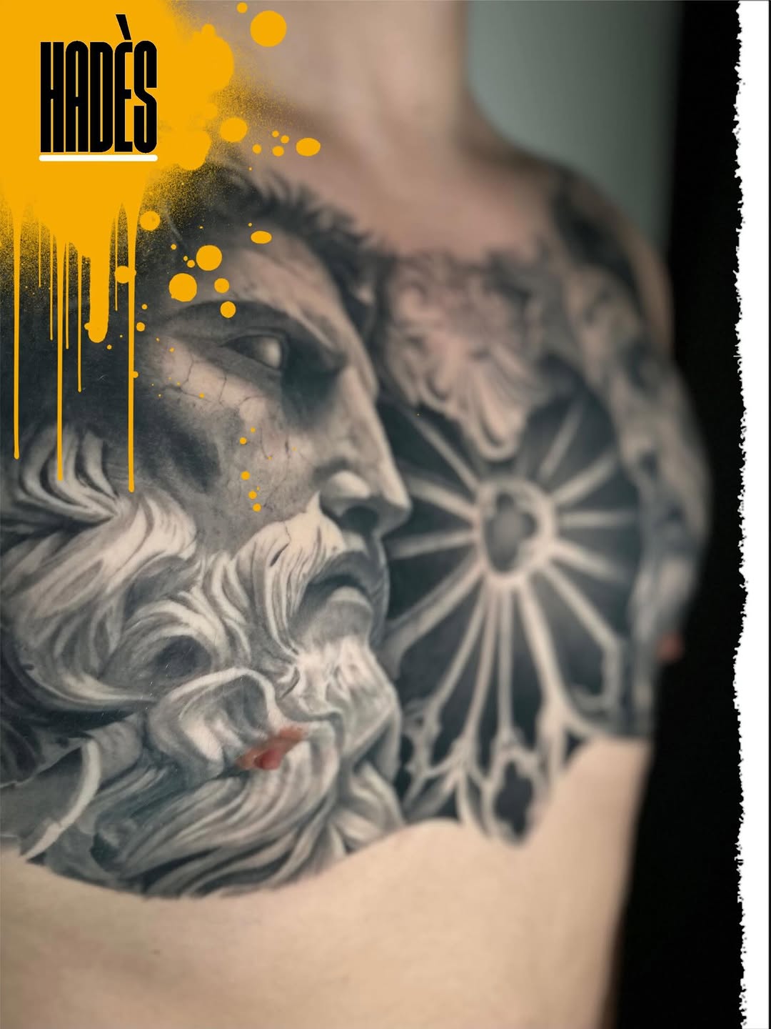 Tattoo by @eltche_artiste — realism, black_and_grey