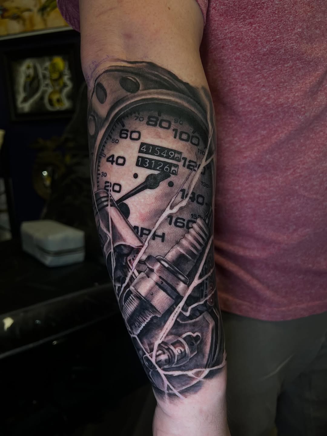 Tattoo by @mctatty — realism, black_and_grey