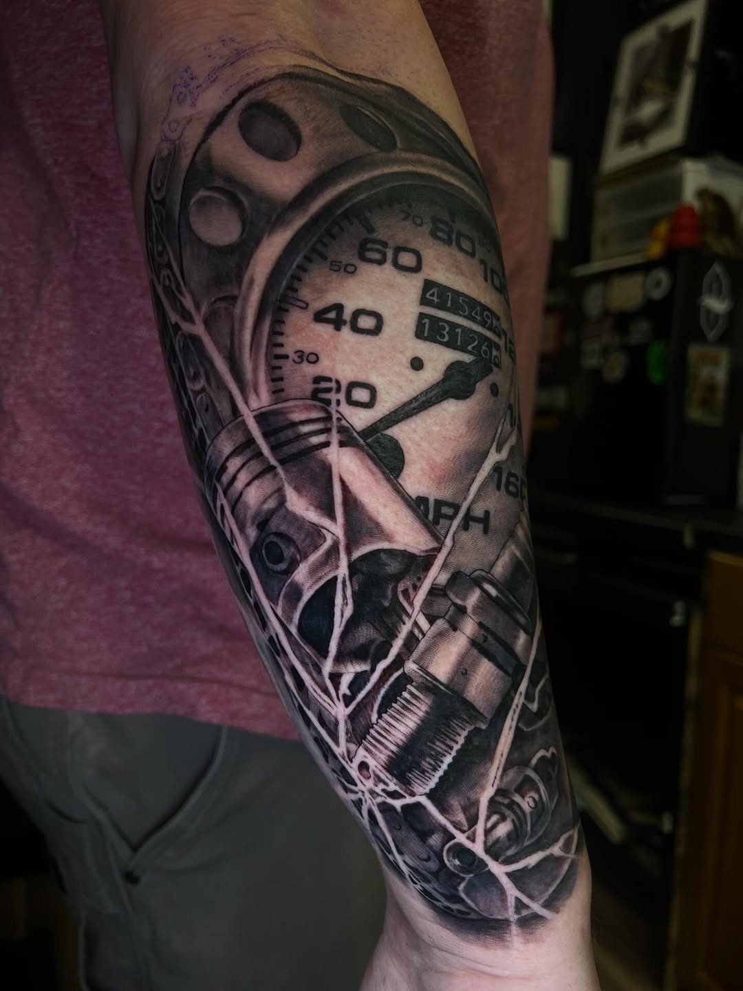 Tattoo by @mctatty — realism, black_and_grey