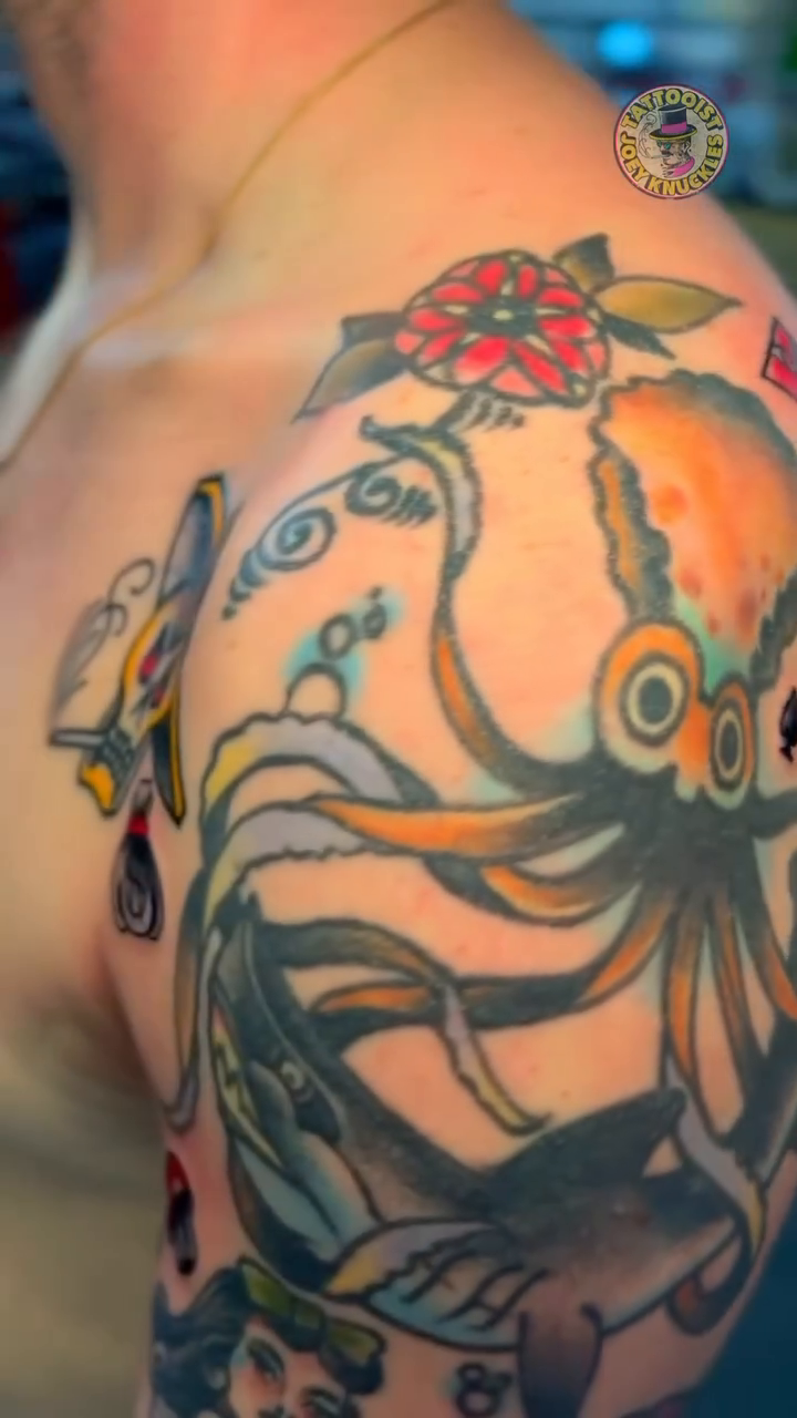 Tattoo by @joeyknucklestattoo — american_traditional