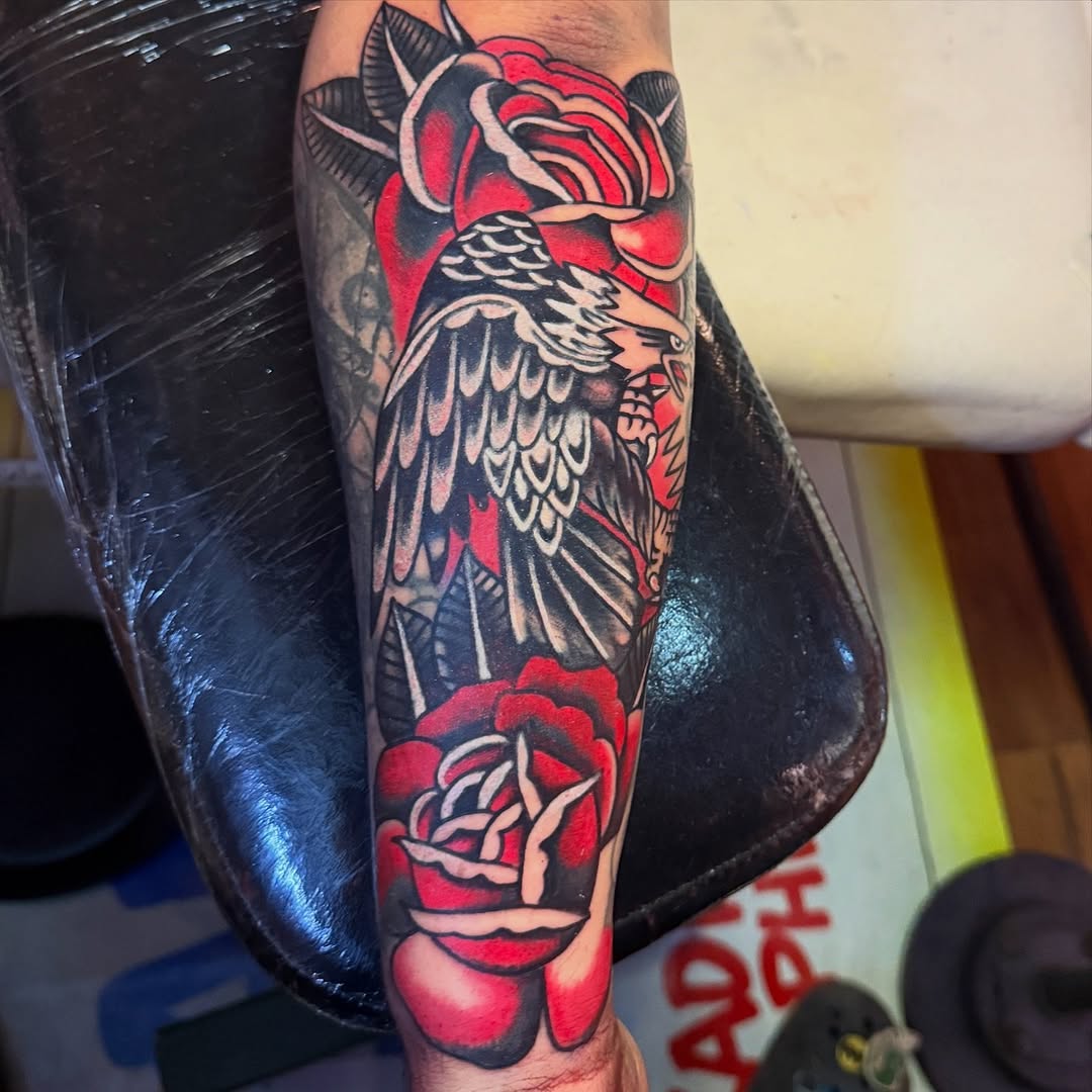 Tattoo by @miniperf — american_traditional